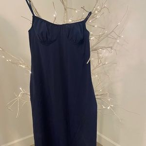 Spandex slip dress